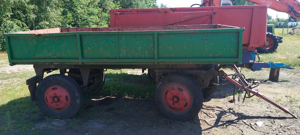 Zarejestrowana przyczepa rolnicza