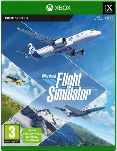 Microsoft Flight Simulator PL XBOX SERIES X PŁYTA