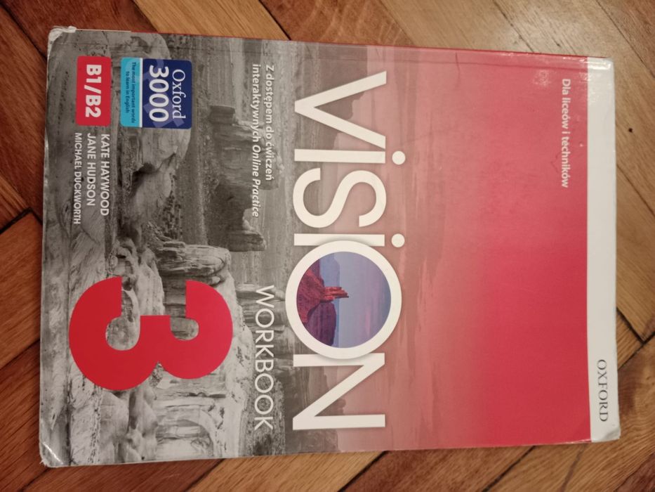 Zeszyt ćwiczeń Vision 3 workbook angielski
