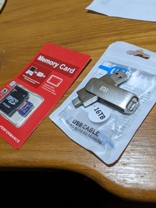 microSD 2 ТБ, (2000 ГБ) Lenovo