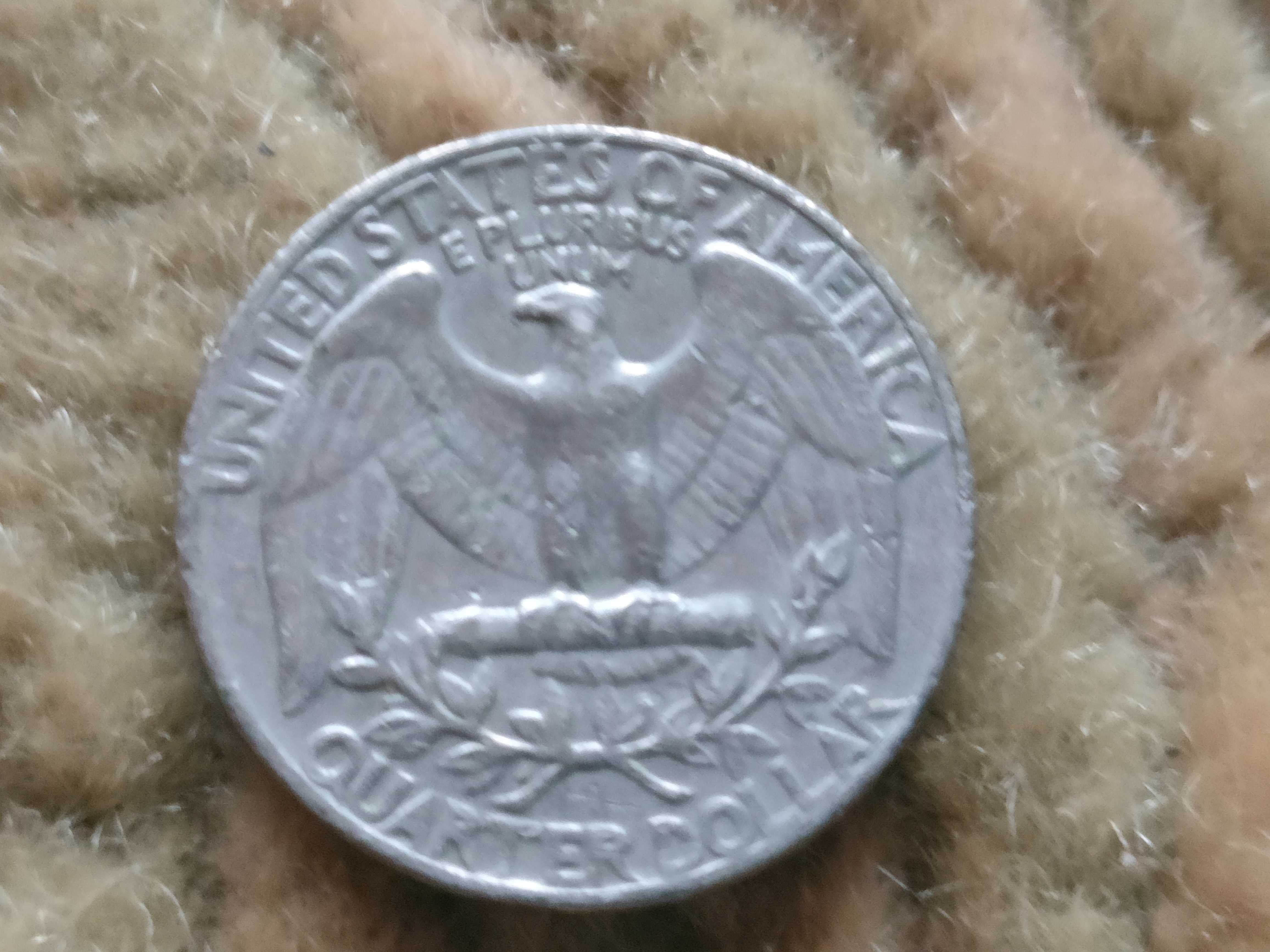 moeda quarter dollar 1965 rara