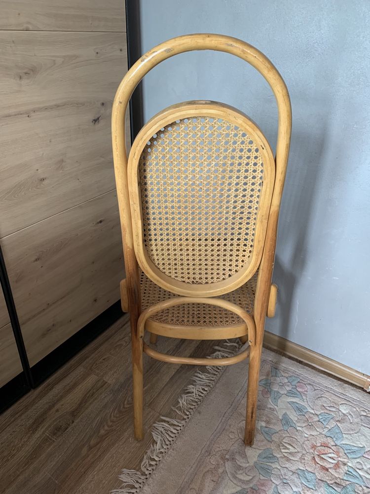 Krzesła PRL, gięte, Jasienica, thonet 2 szt