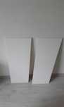 Białe gładkie płytki ścienne 29x89cm Opoczno 21szt=5,4m2 Kozanów