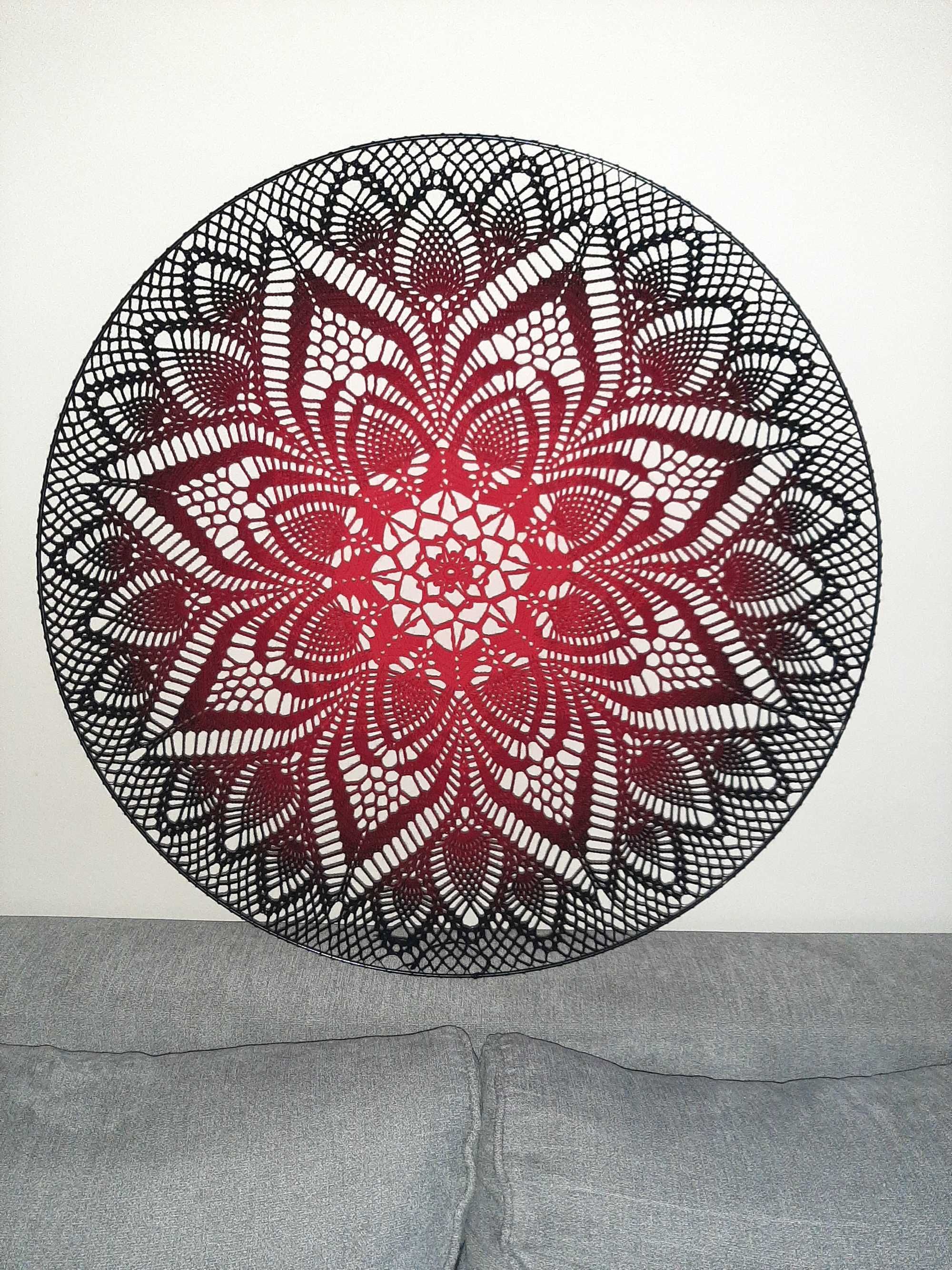 Mandala na szydełku