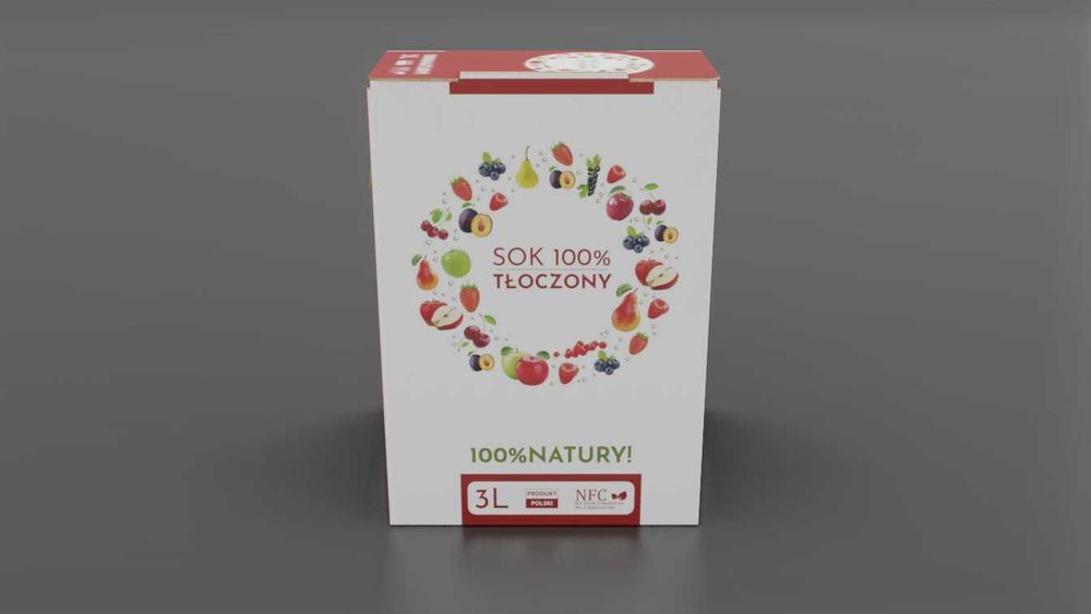 Kartony bag in box na sok 3l i 5l