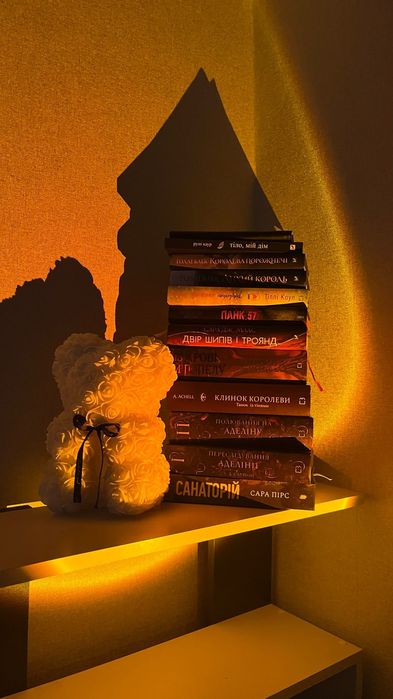 Настільна лампа - проектор юсб різнокольрова неонова