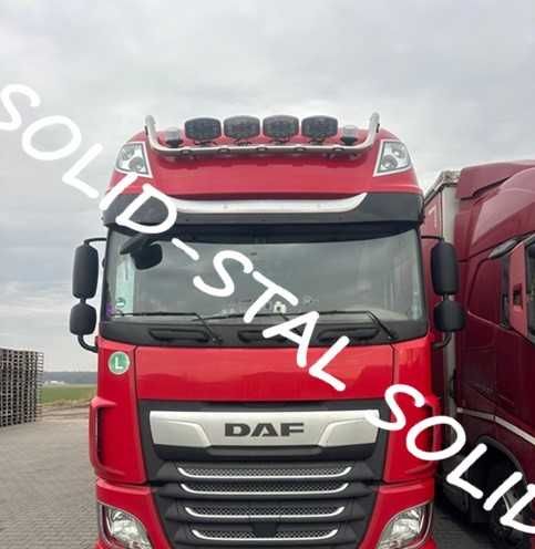 Orurowanie GÓRNE / RAMA NA HALOGENY Daf Xf 106 Ze stali nierdzewnej