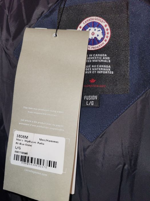 Kurtka puchowa zimowa Canada Goose męska, rozmiar L, nowa.