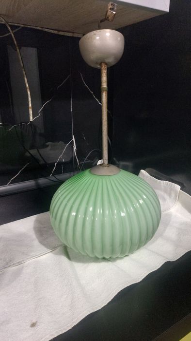 Stara lampa sufitowa, żyrandol