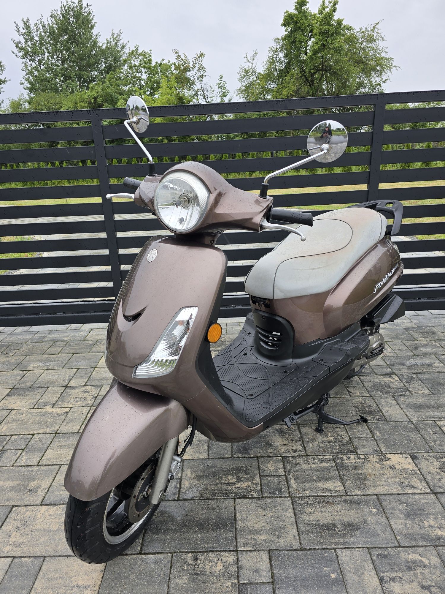 SYM Fiddle II 50cc 2018r Retro Vespa Niski Przebieg Transport Cała PL!