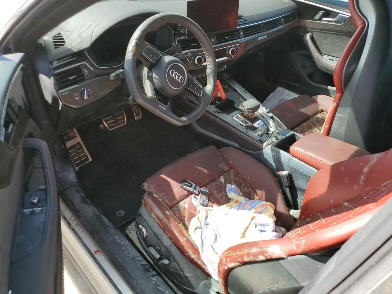 Разборка Audi S5 8W LS9R капот бампер фара крыло 3.0 shp cwgd