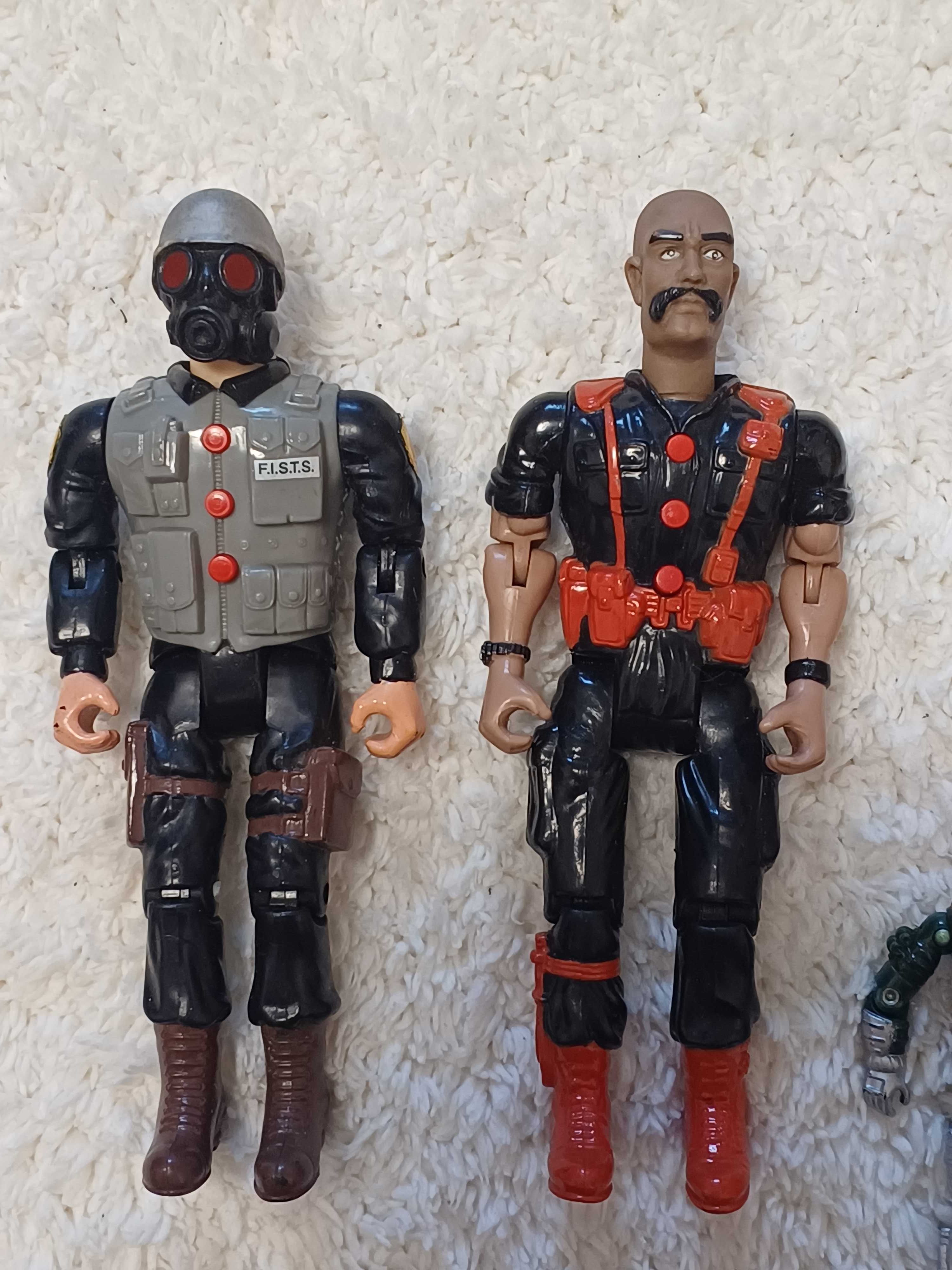 Вінтажні фігурки. Joe Black Red Raven Gorilla Battle Beasts