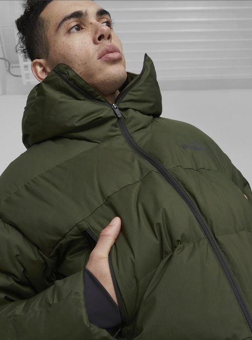 Чоловічий пуховик Puma Protective Hooded Down Coat.(Оригінал)Розмір М