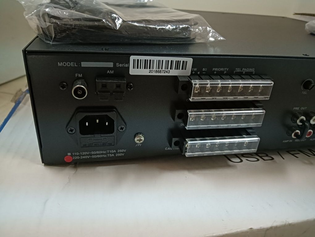 Amplificador de Linha com duas colunas de ofertas