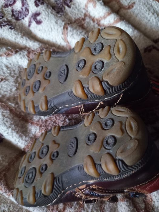 Зимові черевики, натуральна шкіра, цигейка