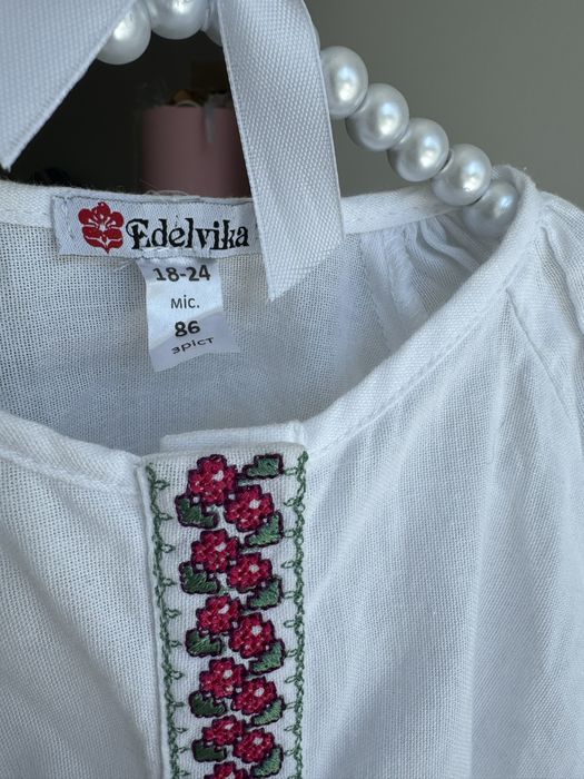 Вишита сорочка дитяча 86 розмір