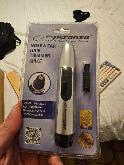 Esperanza trymer do nosa i uszu na baterie