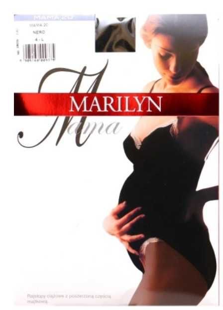 Marilyn MAMA 20 Rozm. 3 rajstopy ciążowe visone