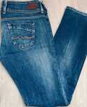 Spodnie damskie Pepe Jeans stretch gumki markowe oryginalne jeansowe