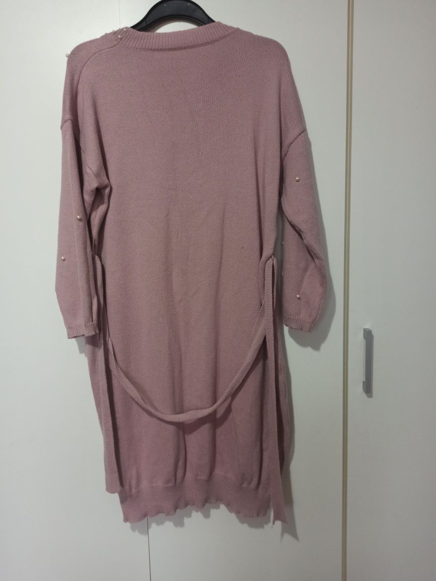 Sukienka dzianinowa swetrowa r.54