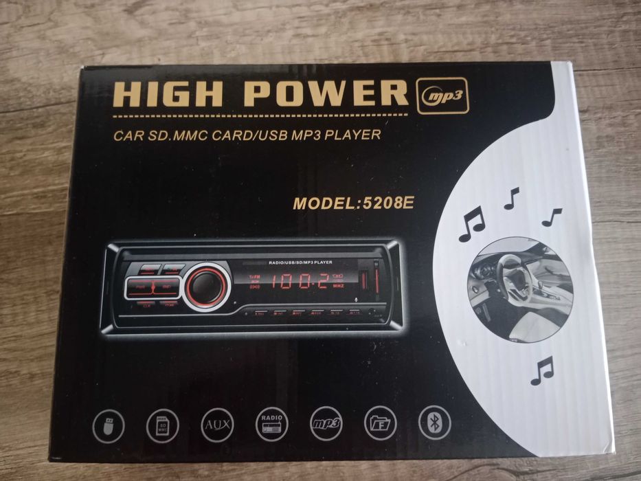 Radio samochodowe High power NOWE !!!