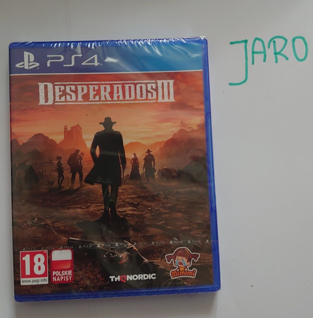 Gra Desperados 3 PS4 nowa w folii.
