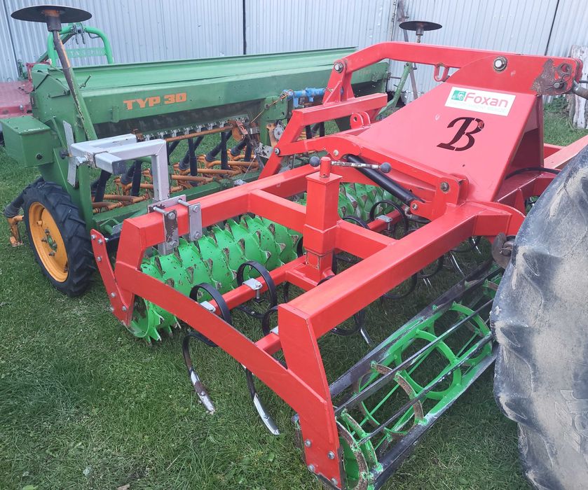 Agregat uprawowo siewny 3m + Amazone D7 3m