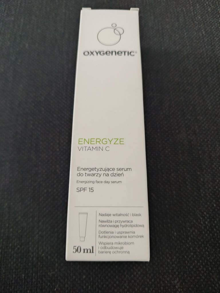 Oxygenetic energyze serum do twarzy na dzień, SPF 15