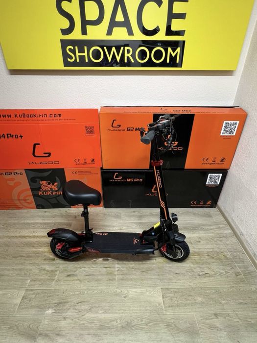 Електросамокат із сидінням Kugoo M4 Pro + 2025г (1200W. 21 Ah. 48 v)