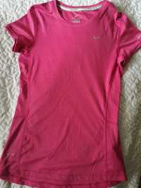 Bluzka Nike różowa do ćwiczeń na siłownię XS