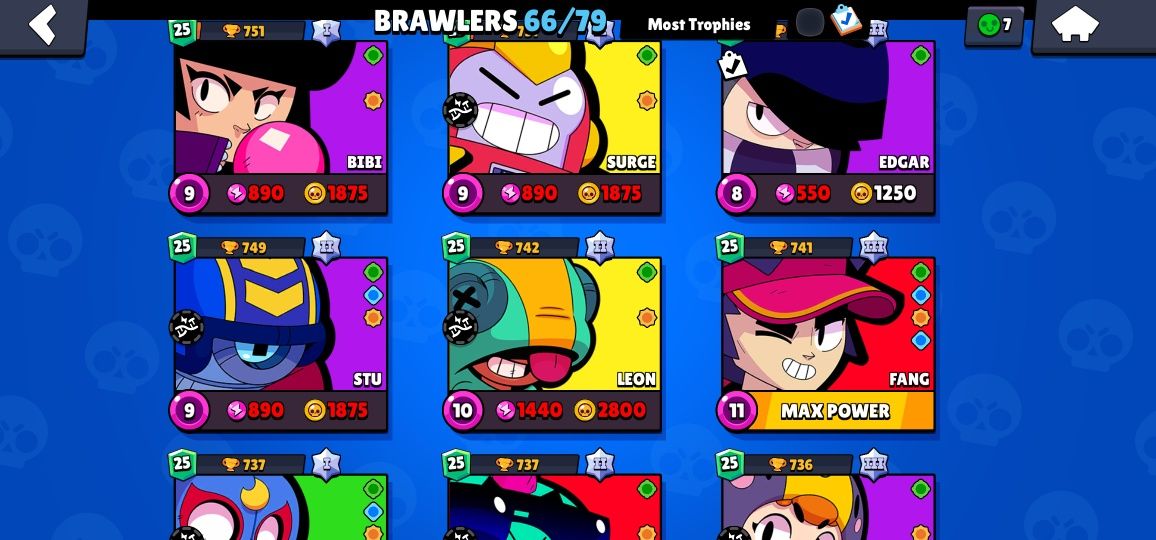 Brawl stars аккаунт