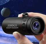 Teleskop monokularowy 2000X25 HD – kompaktowy zoom do smartfona, podró