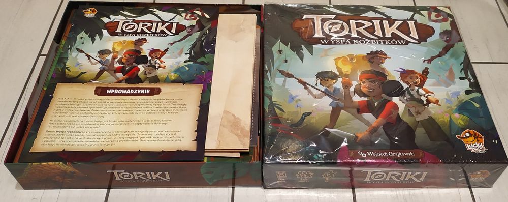 Gra planszowa Toriki Wyspa Rozbitków