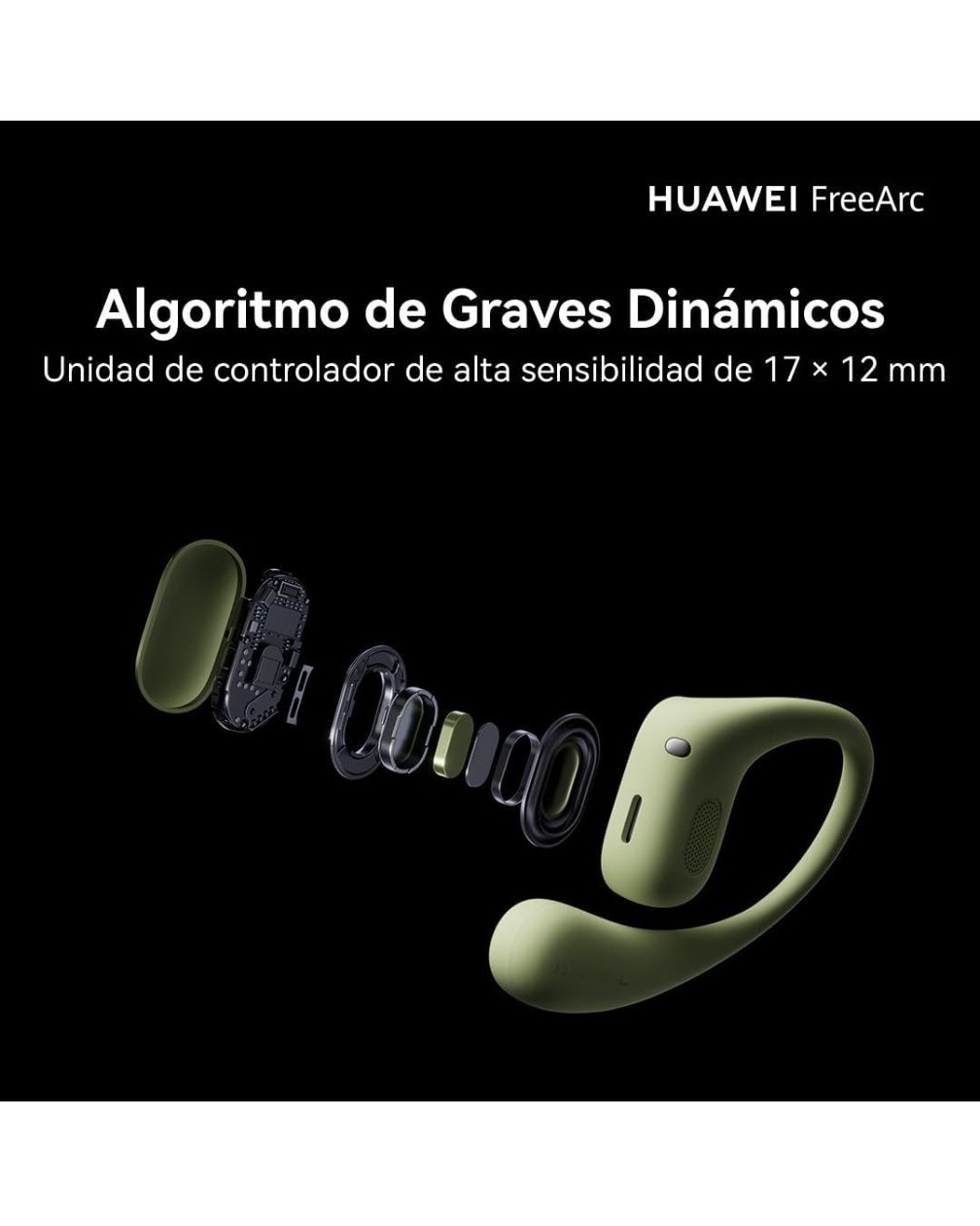Huawei Freebuds Free Arc Novos e selados na caixa - Branco e Preto