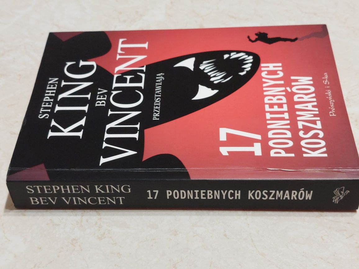 Książka 17 podniebnych koszmarów Stephen King, Bev Vincent i inni