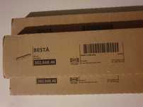 Ikea BESTÅ Szyna do zawieszania, srebrny, 60 cm