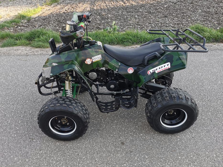 Quad KXD Bombardier 125CC 3+R XXL Koła 8" BDB STAN