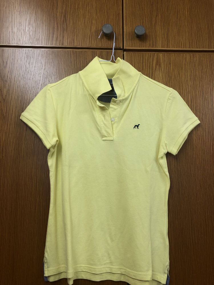 Polo de senhora Sacoor amarelo