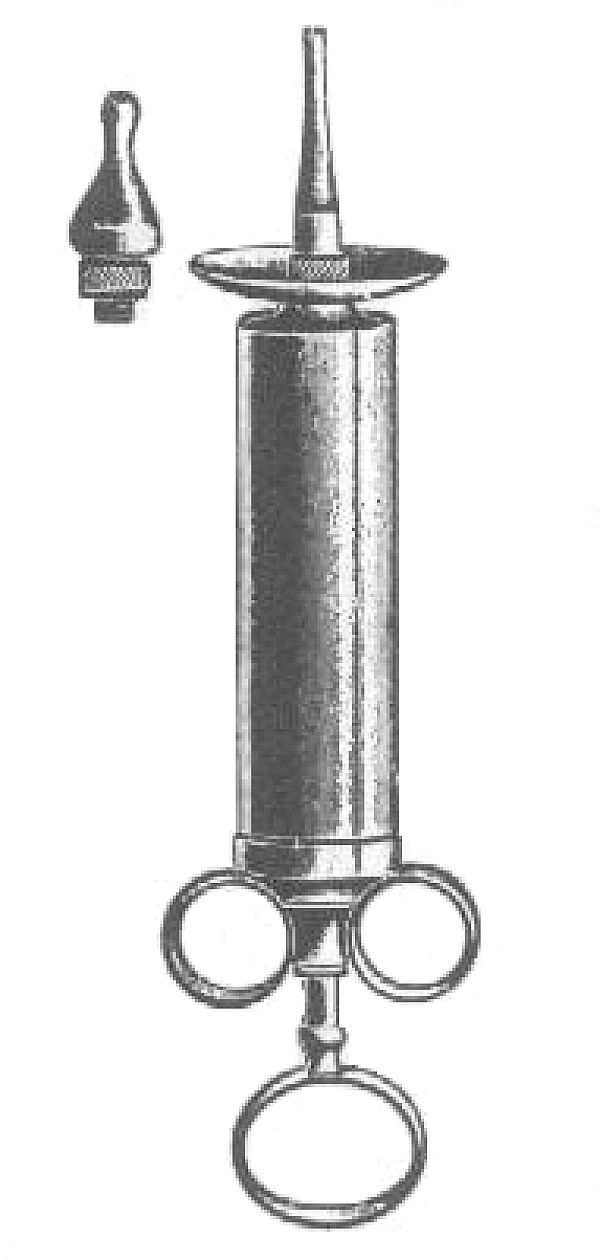 Strzykawka laryngologiczna typ Jeanette 100 ml
