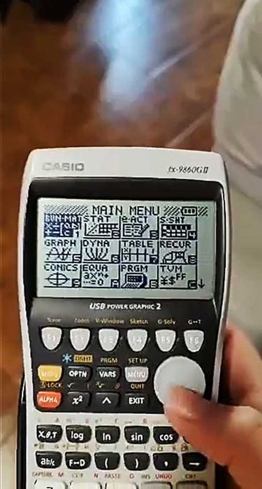 Calculadora Gráfica Casio Fx-9860 GII 2016