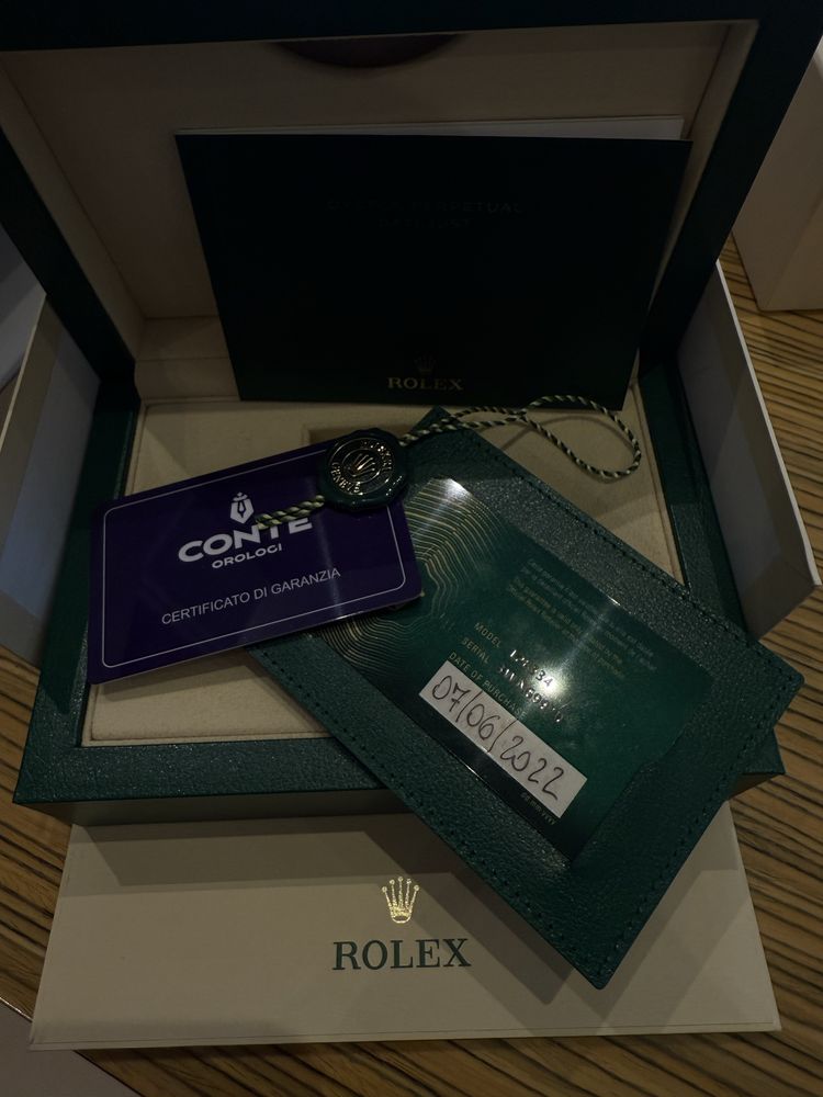 Rolex date just 41mm 2022