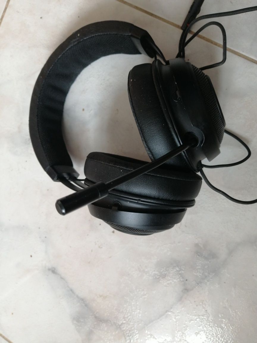 Навушники Razer Kraken Black нуашники с микрофоном headphones