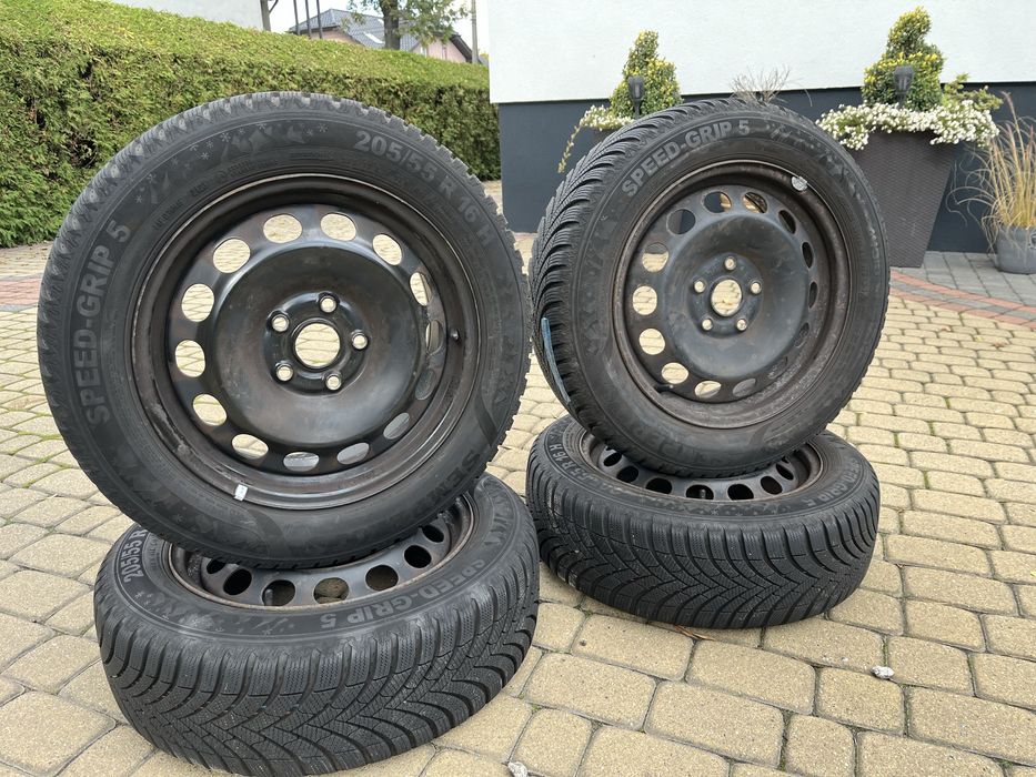 Koła zimowe 5x112 205/55/16 57.1 mm Audi,Skoda, Seat,Volkswagen