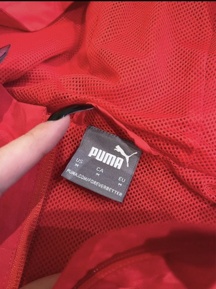 Męska kurtka puma 38 czerwona