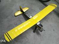 Aviao Graupner Beaver RC clássico 80cm c/ motor e electronica novos