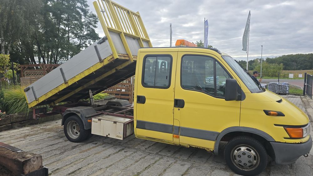 Iveco Daily 2.8 78kW 2002 rok kiper wywrotka DMC 3,5t hak