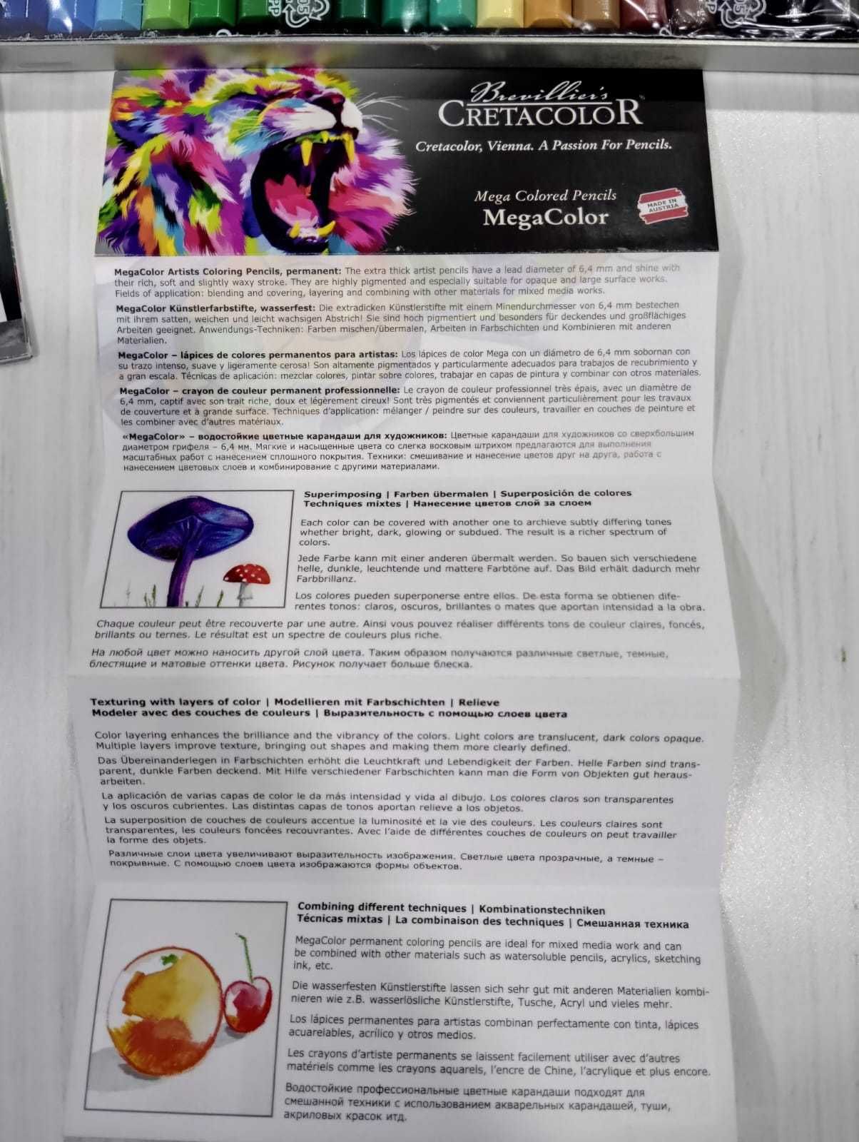 36 Lápis de cor, MegaColor