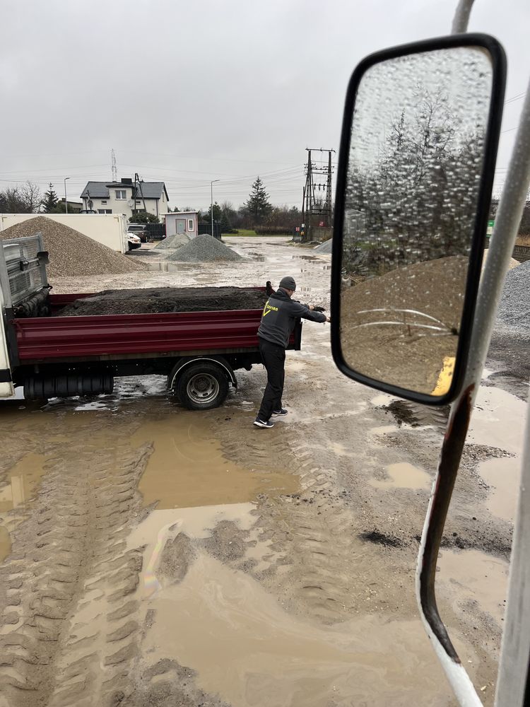 Szlaka Utwardzenie żuzel Transport 1-28 ton kruszywo destrukt