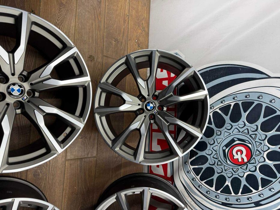 Оригінальні різноширокі диски 22 5.112 BMW 755 стиль X7 G07! G-Felgen