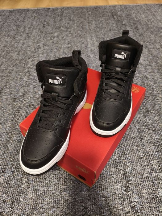 Кеди puma rebound v6 mid wtr jr